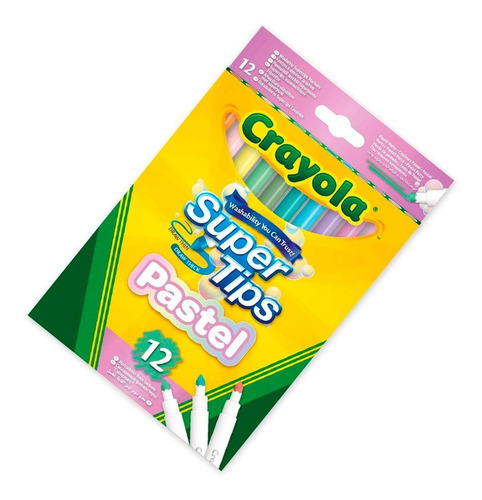 Crayola Supertips Pastel